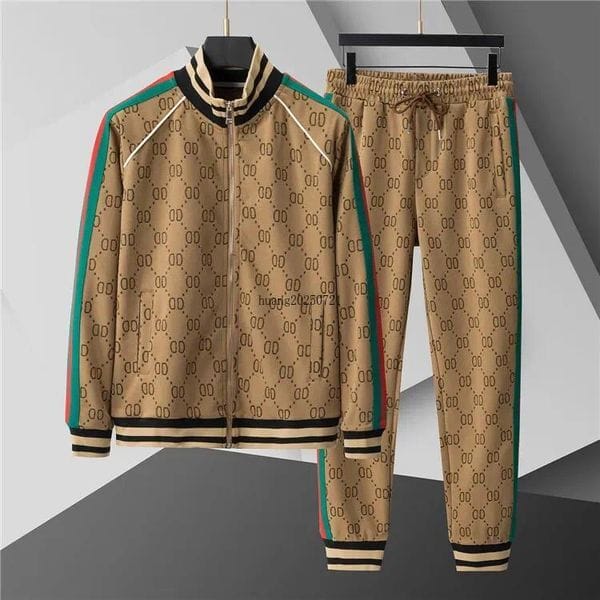 Color: Figure 10 - Size: M - 26ss Designer Tracksuits Men Sets Tracksuit Cardigan Sweatsuits Pants Man Clothing Sweatshirt Casual Tennis Sport Fashion Sweat Suits mens tracksuit S-3XL