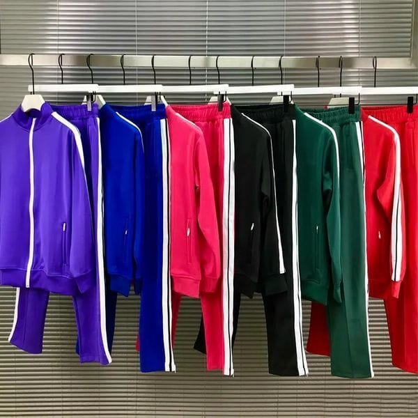 Color: Set 16 - Size: M - Mens Designer Tracksuits Womens Jacket Designer Track Suits Woman Sweatsuits Sweat Suits Man Pants Letter Sweatshirt Long Sleeve Mens Coats Jogger Sportswear