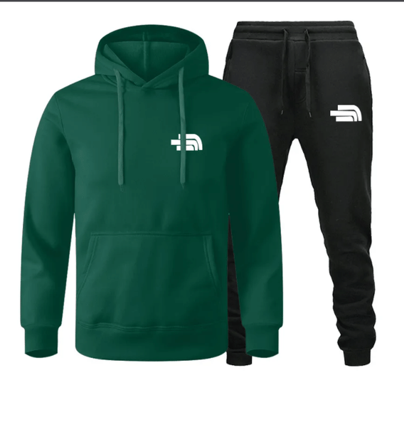 Color: Clear - Size: 2XL - Adult: yes - 2026 Winte Designer Tracksuits Men's Autumn Winter Sets Hoodie+Pants Pieces Casual Tracksuit Male Sportswear Gyms Clothing Sweat Suit