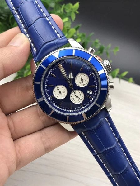 Color: black face - Hot sale high quaity man watch steel watches quartz stopwatch luxury watch stainless watches chronograph wrist watch 237