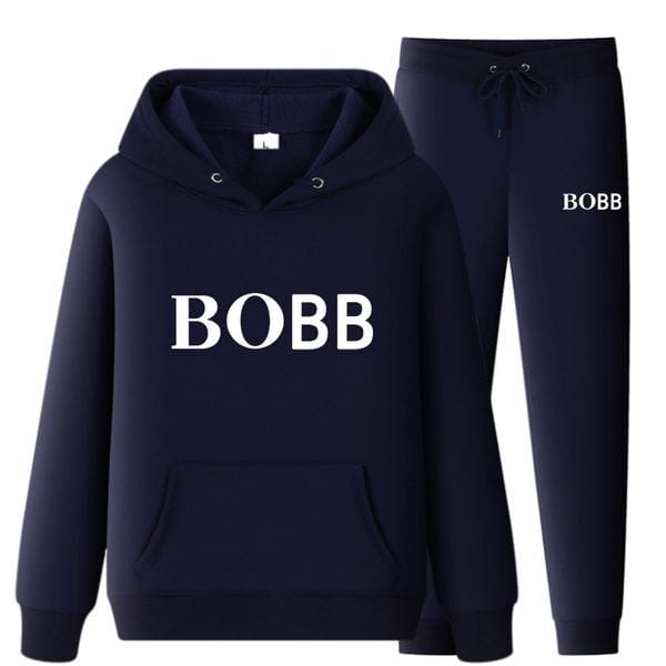 Color: pink BOS BLACK LOGO - Size: 3XL - Adult: yes - Brand Pullover Sets Men Tracksuits Casual Hoodies Mens Sportswear Pant Hoody Sweatshirt designer hoodie Jogging Sweatpant womens jacket