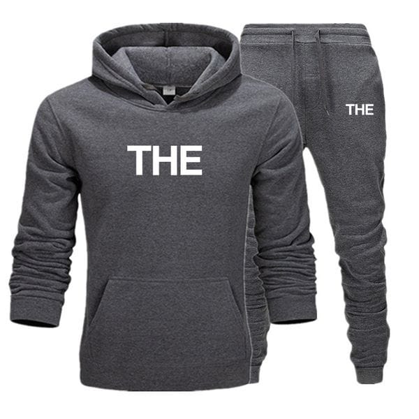 Color: Dark gray 1 face Logo - Size: L - Adult: yes - hoodie tech fleece new winter Designer Tracksuit Men Luxury Sweat Suits Autumn jacke Mens Jogger Sportswear Jacket Pants Sweatshirt Sporting WOMEN Suit Hip Hop Set