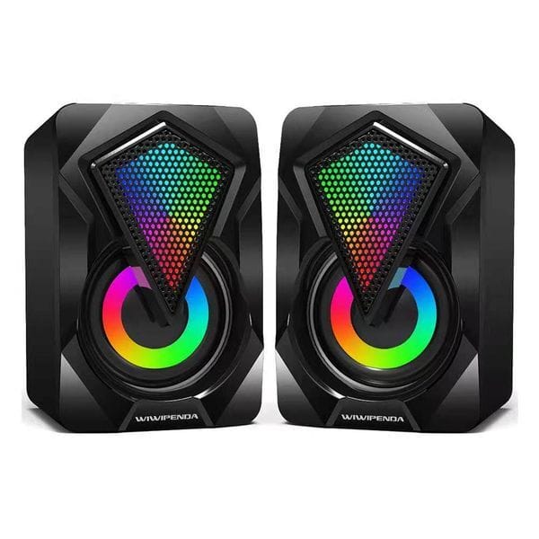 Computer Speaker New Surround Sound Mini Subwoofer Music Speaker for Laptop Notebook PC Phone Stereo USB Wired Loudspeaker