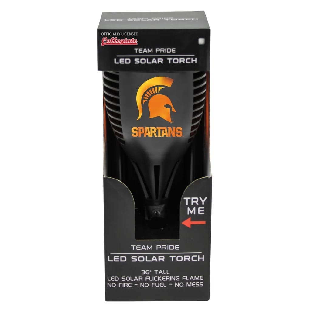 Michigan State Spartans Solar Torch LED
