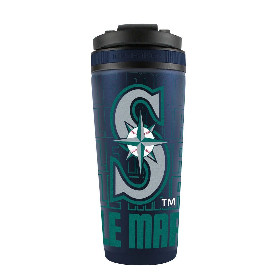 Seattle Mariners Ice Shaker 26oz Stainless Steel – Special Order