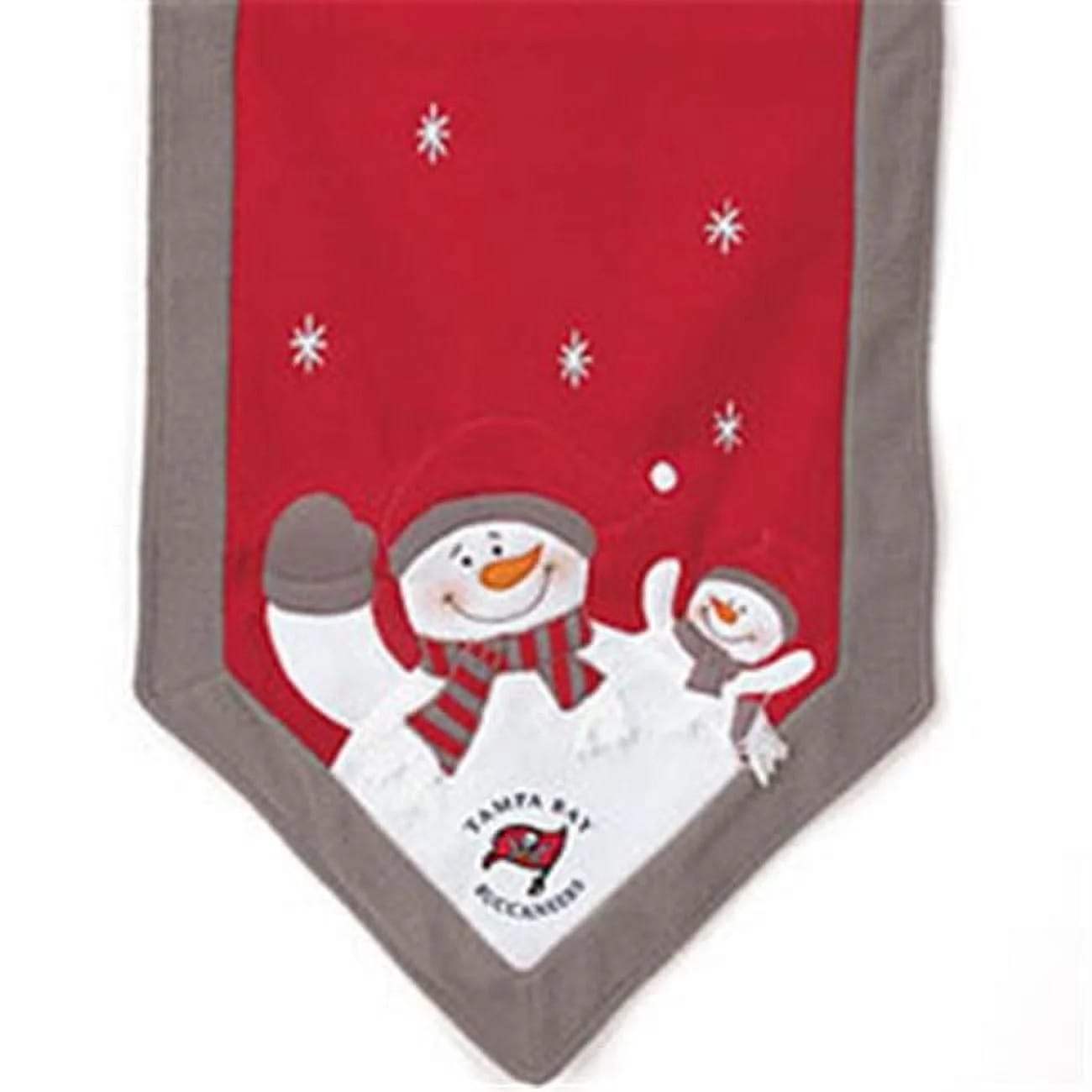 Tampa Bay Buccaneers Table Runner 72×15 Snowman CO
