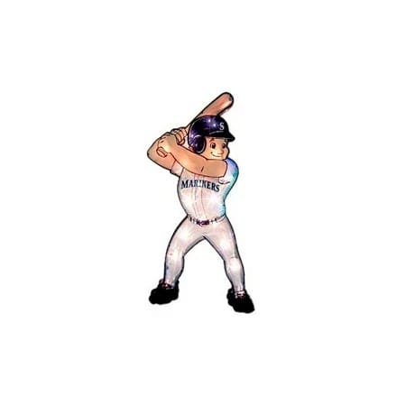 Seattle Mariners Window Light Up Player 20 Inch Double Sided CO Seattle Mariners Window Light Up Player 20 Inch Double Sided CO