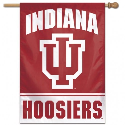 Indiana Hoosiers Banner 28×40 Vertical – Special Order