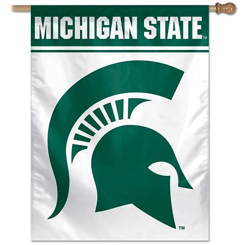 Michigan State Spartans Banner 27×37