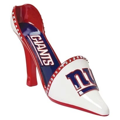 New York Giants Wine Bottle Holder Decorative Shoe