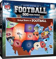 NFL Football Map Puzzle 500 Piece