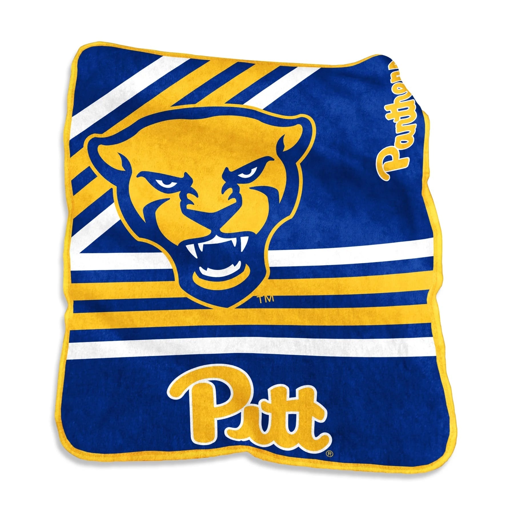 Pittsburgh Panthers Blanket 50×60 Raschel Throw