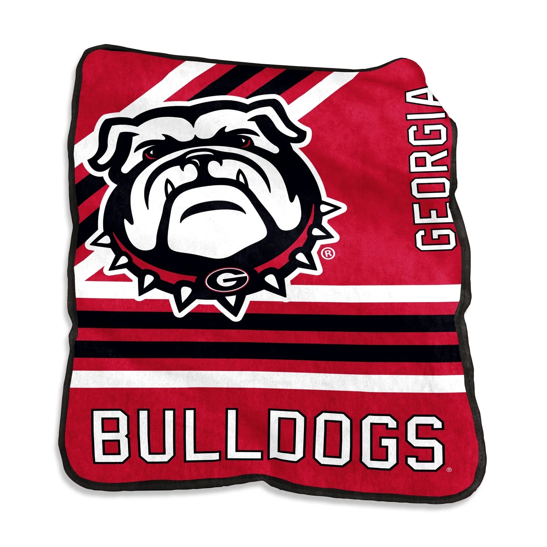 Georgia Bulldogs Blanket 50×60 Raschel Throw