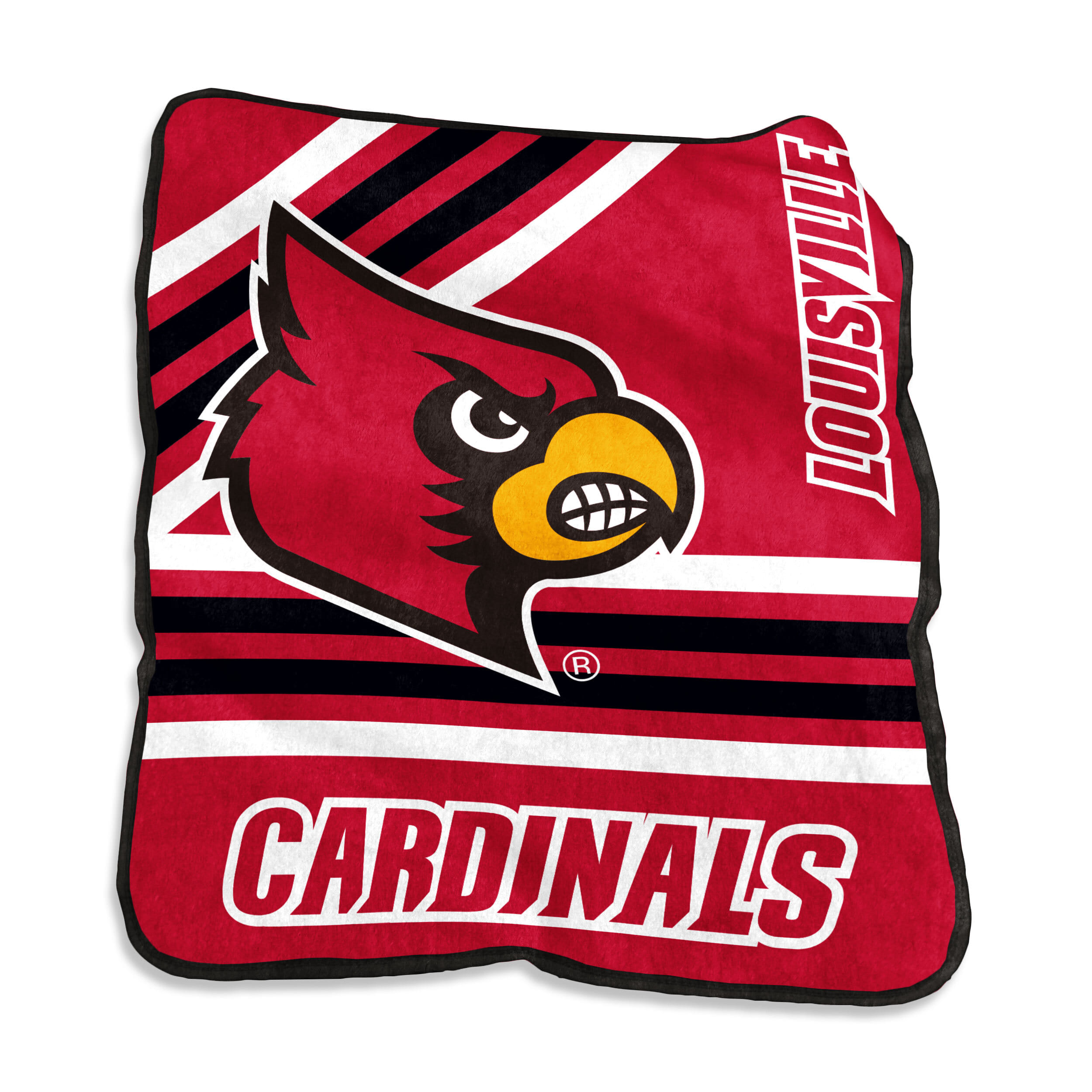 Louisville Cardinals Blanket 50×60 Raschel Throw