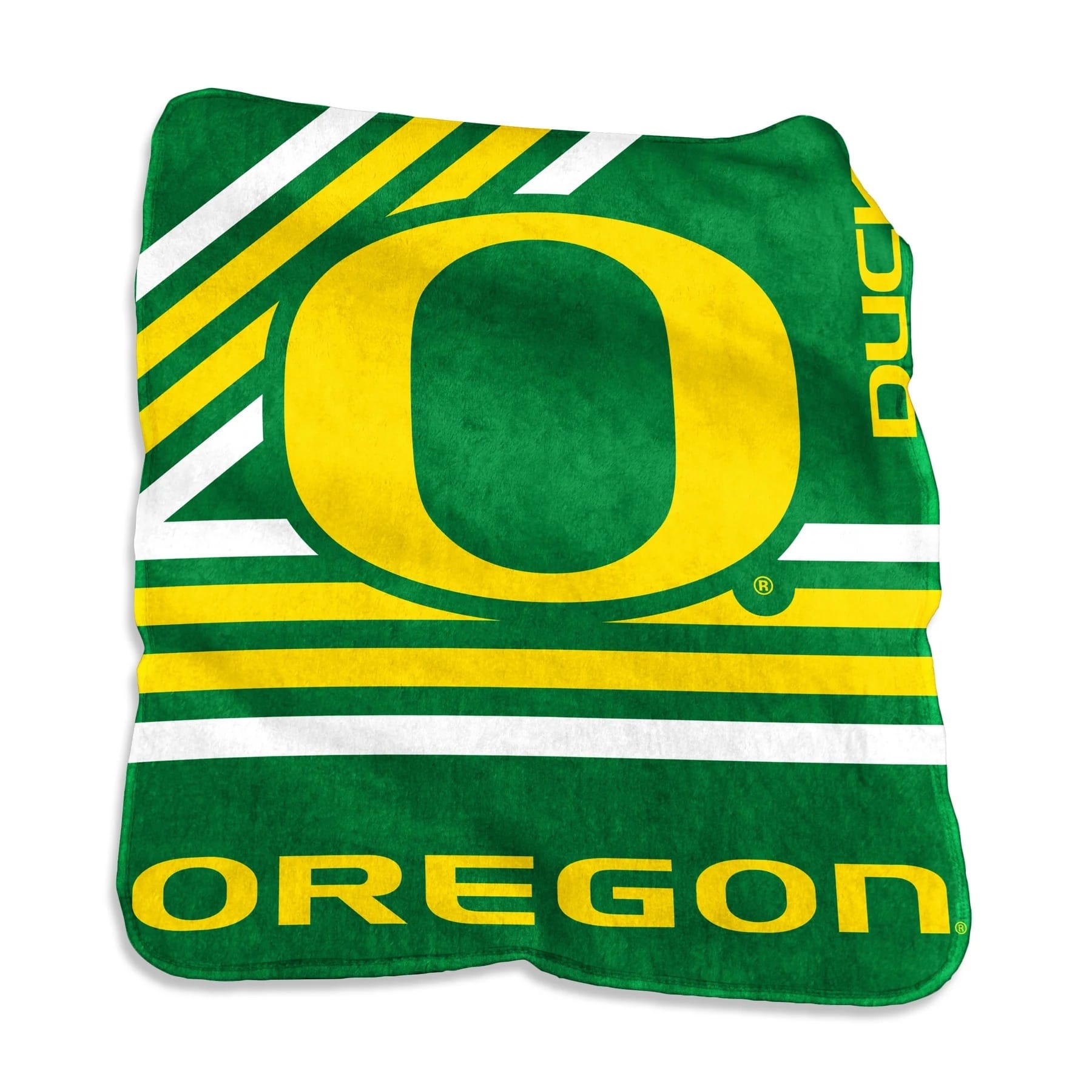 Oregon Ducks Blanket 50×60 Raschel Throw