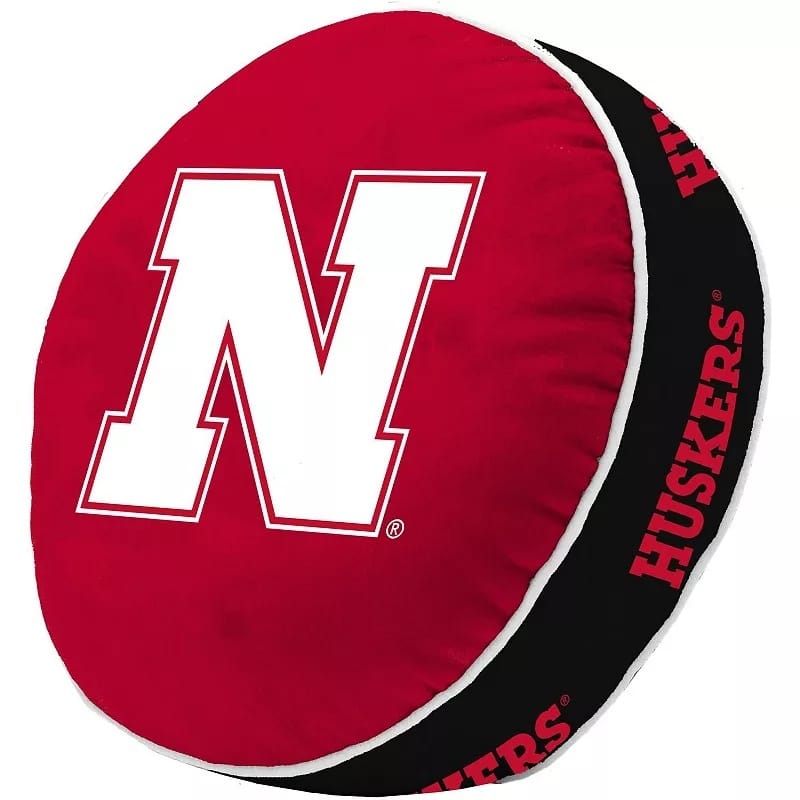 Nebraska Cornhuskers Puff Pillow