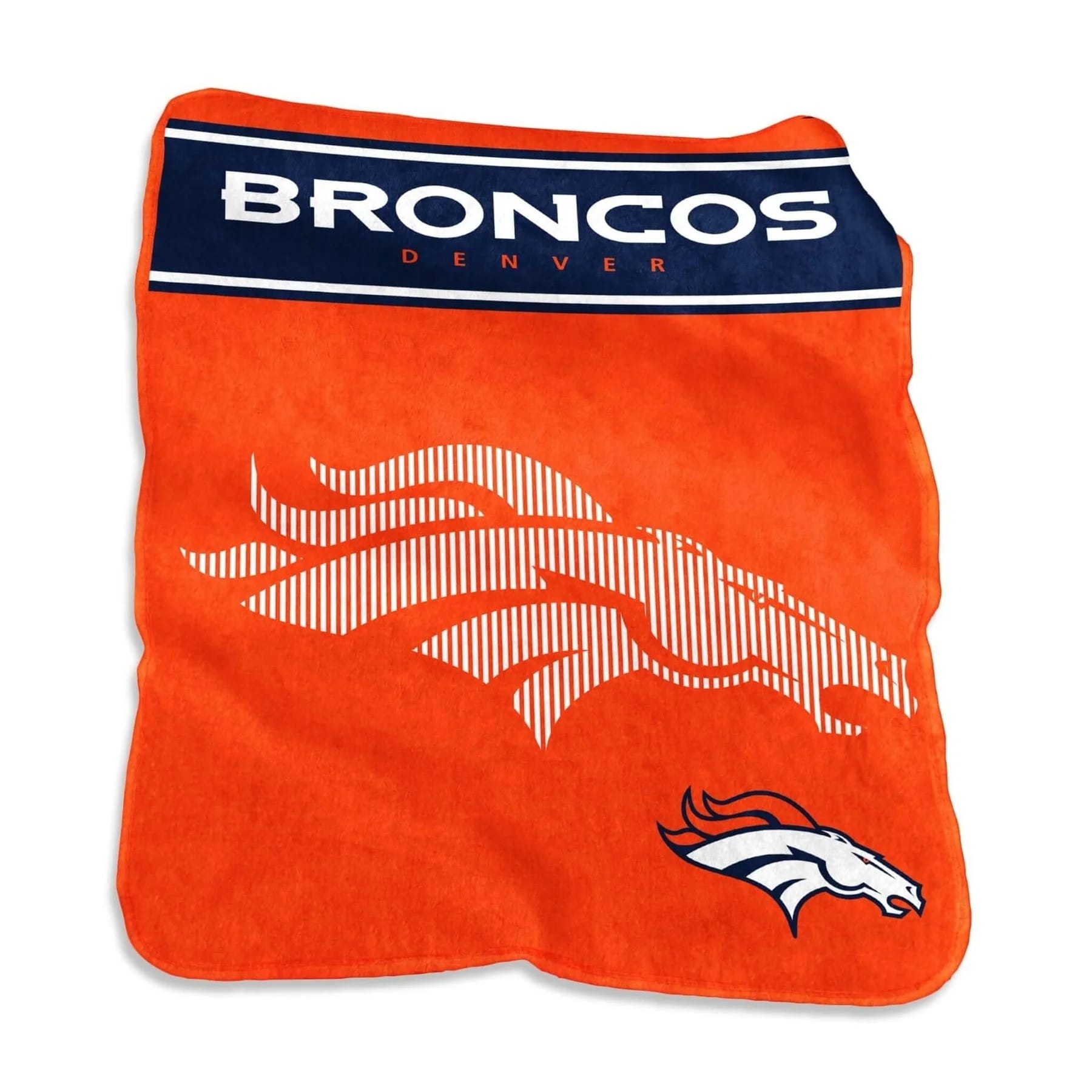 Denver Broncos Blanket 60×80 Raschel Throw