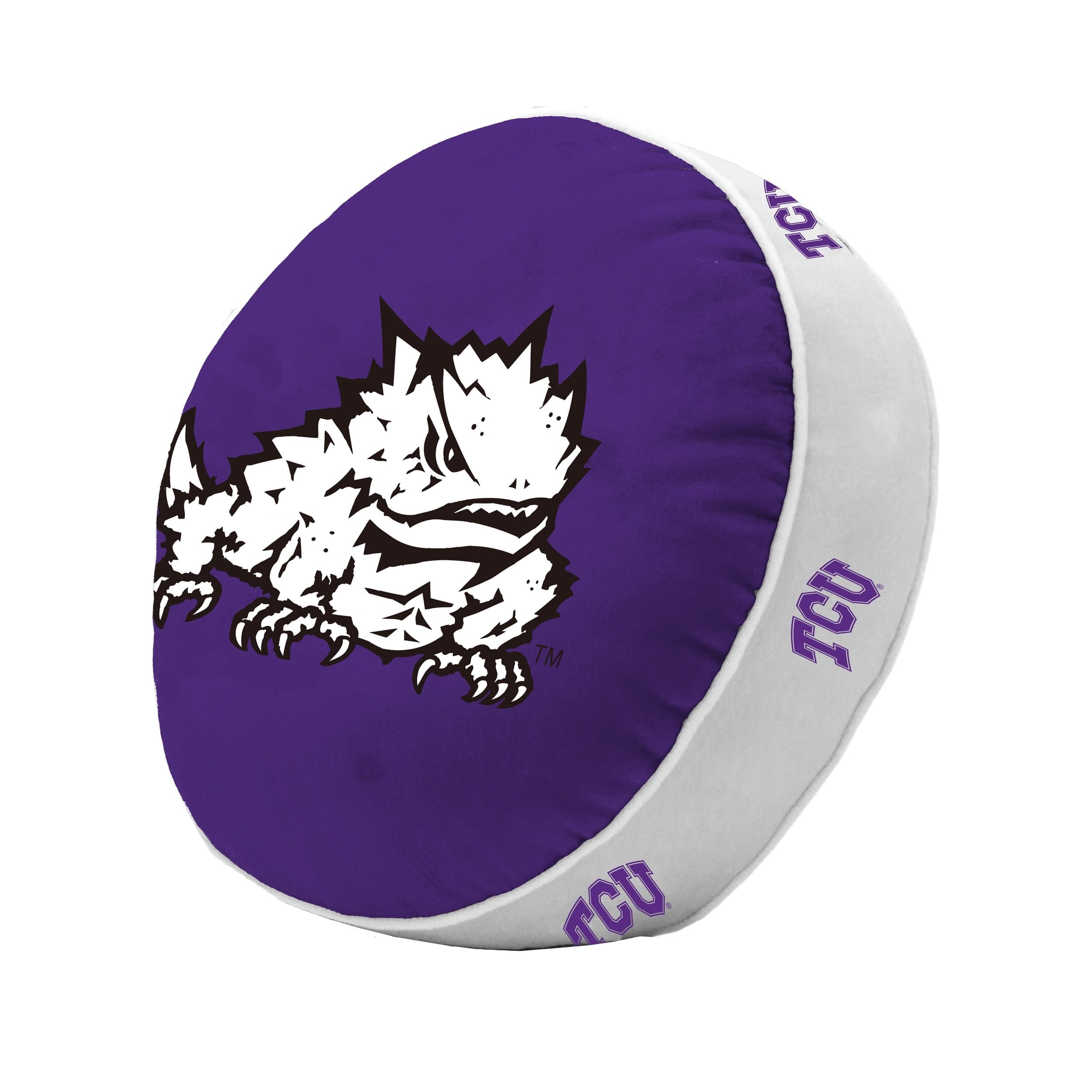 TCU Horned Frogs Puff Pillow