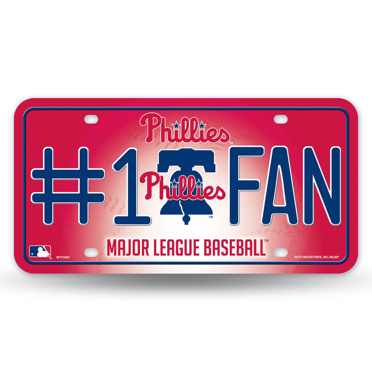 Philadelphia Phillies License Plate 1 Fan Alternate Design