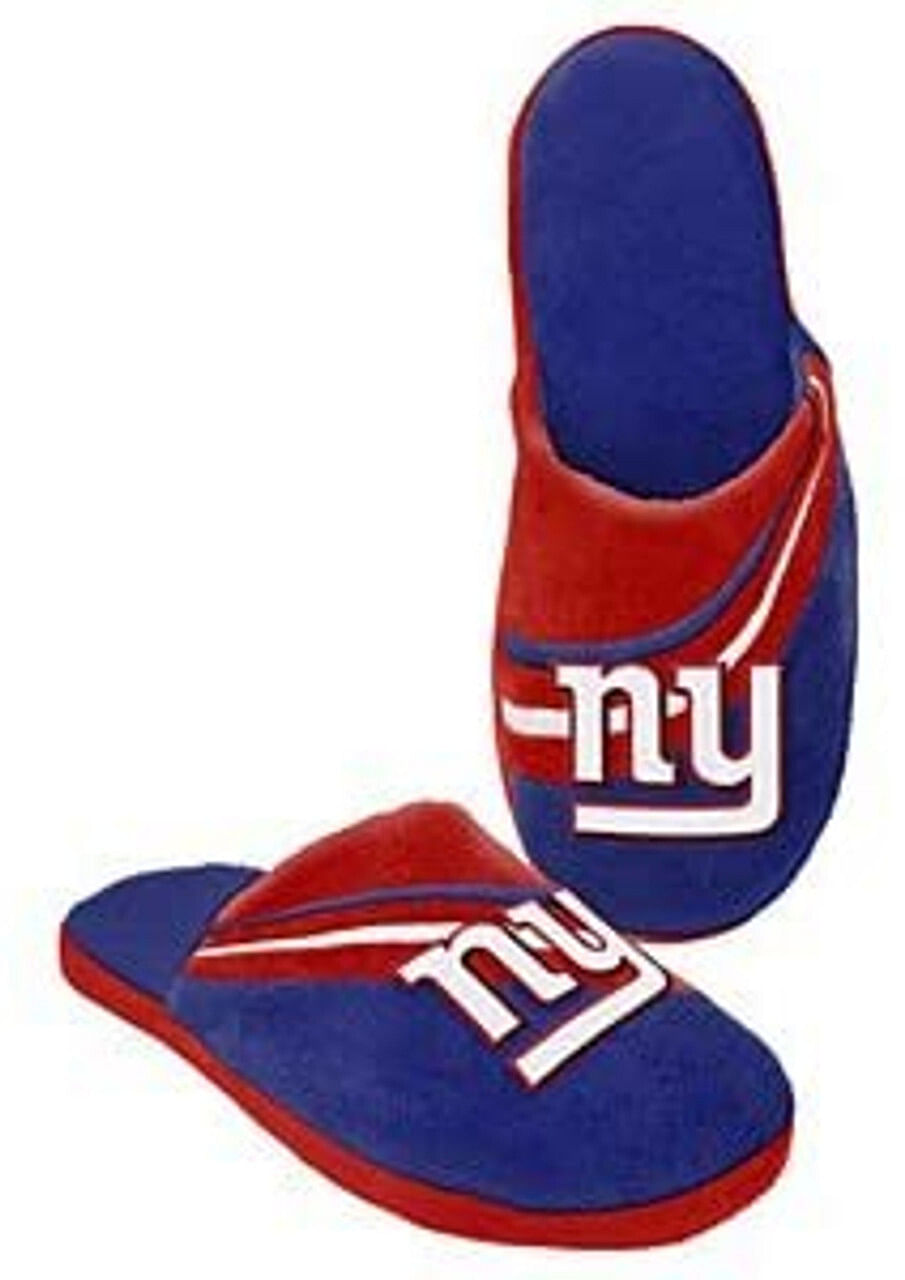 New York Giants Slipper – Big Logo Stripe (1 Pair) – L CO