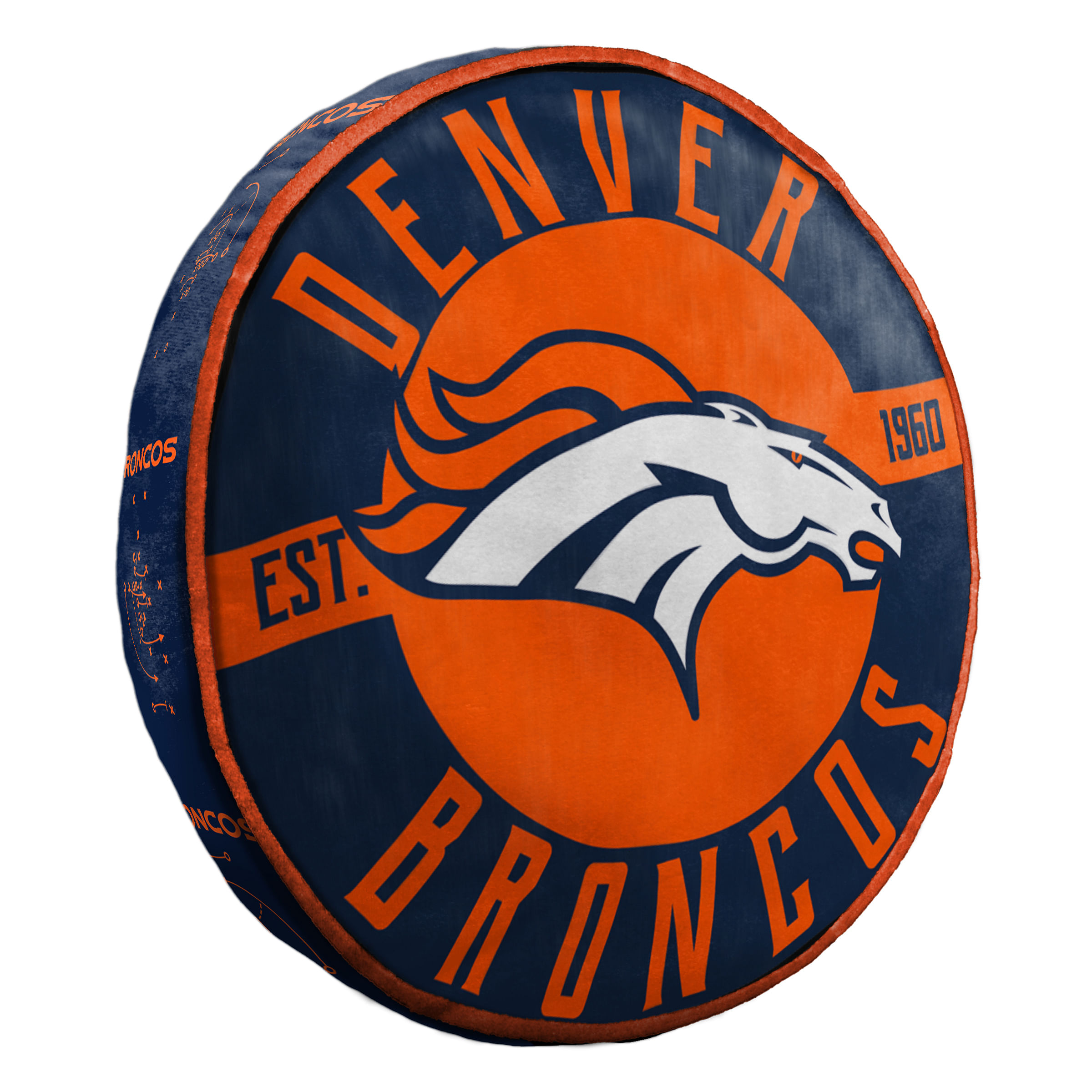 Denver Broncos Pillow Cloud to Go Style