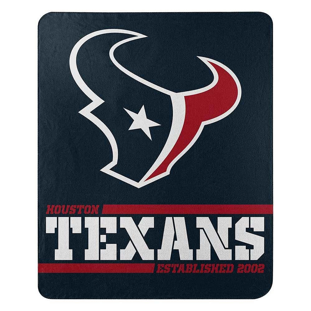 Houston Texans Blanket 50×60 Fleece Split Wide Design