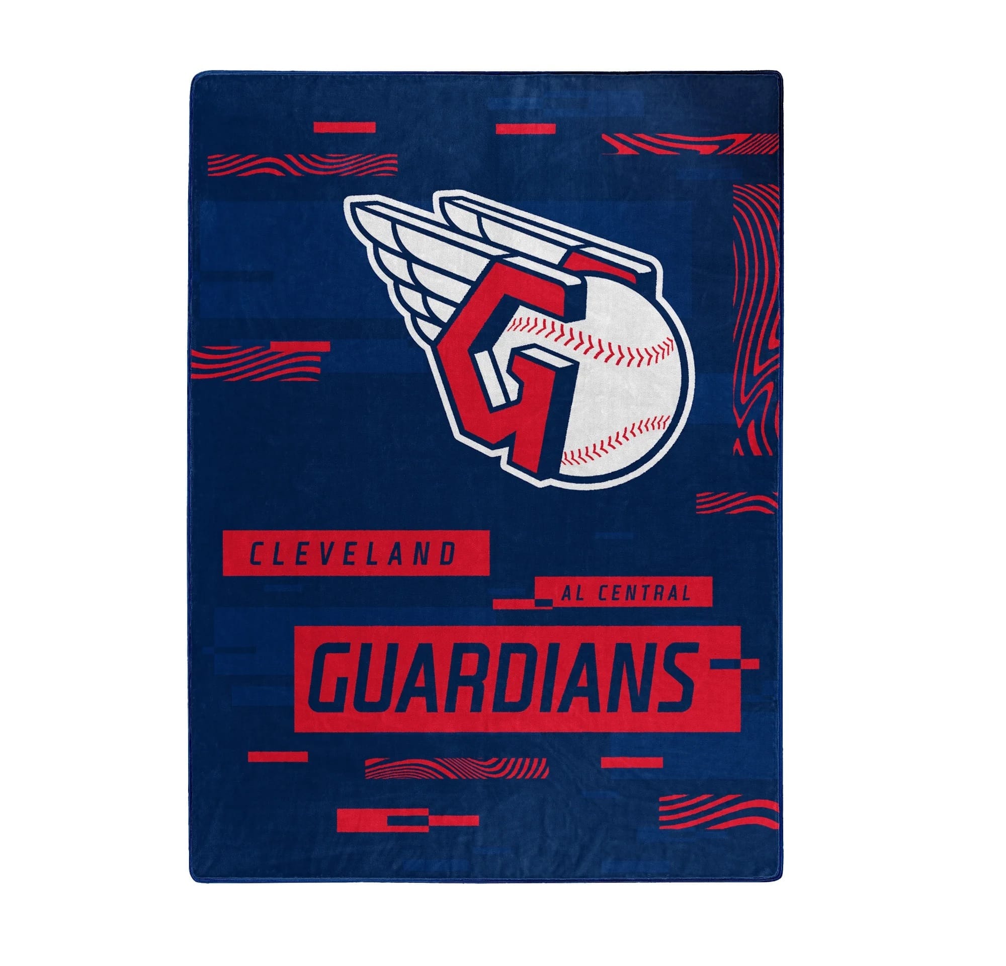 Cleveland Guardians Blanket 60×80 Raschel Digitize Design