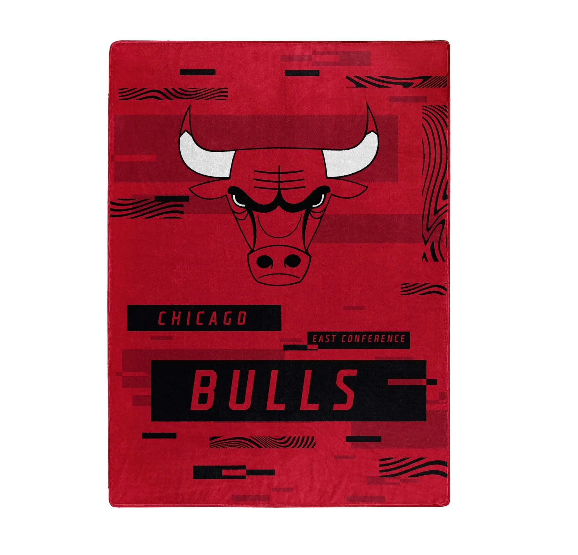 Chicago Bulls Blanket 60×80 Raschel Digitize Design
