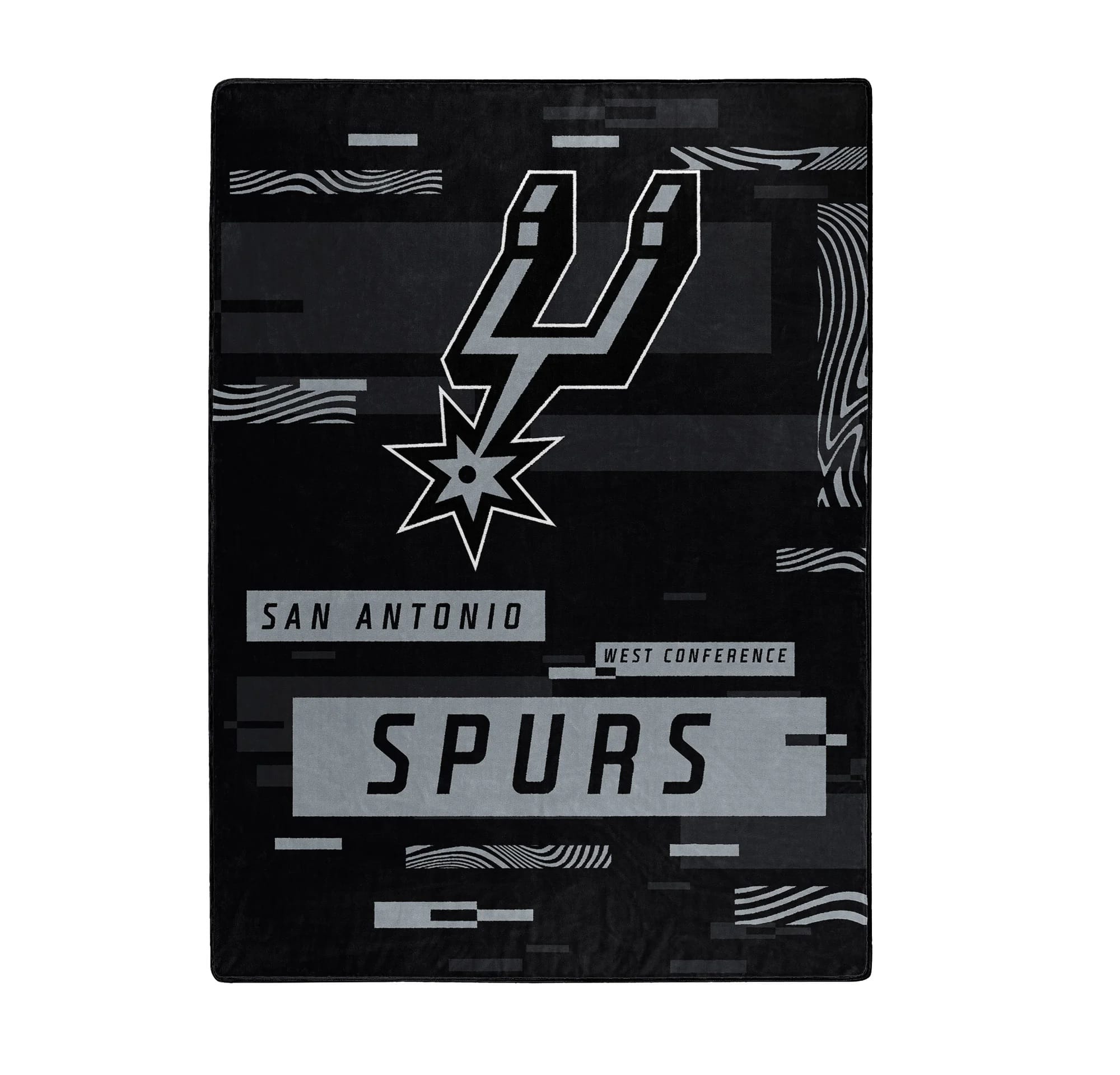 San Antonio Spurs Blanket 60×80 Raschel Digitize Design