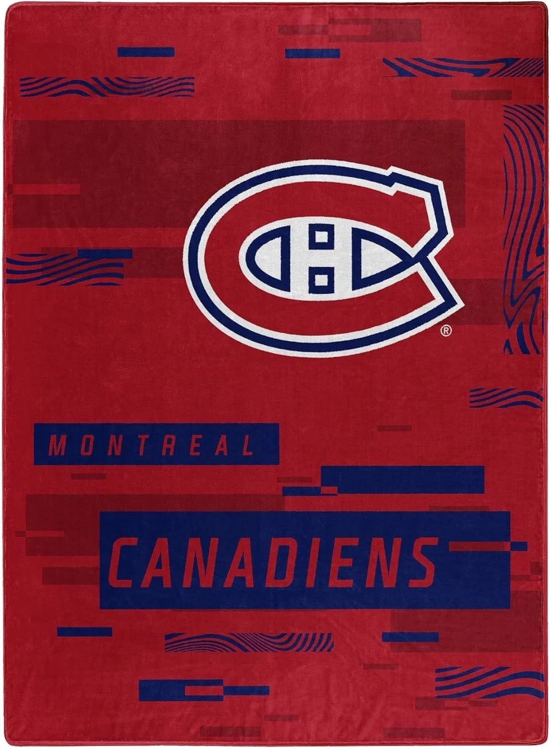 Montreal Canadiens Blanket 60×80 Raschel Digitize Design
