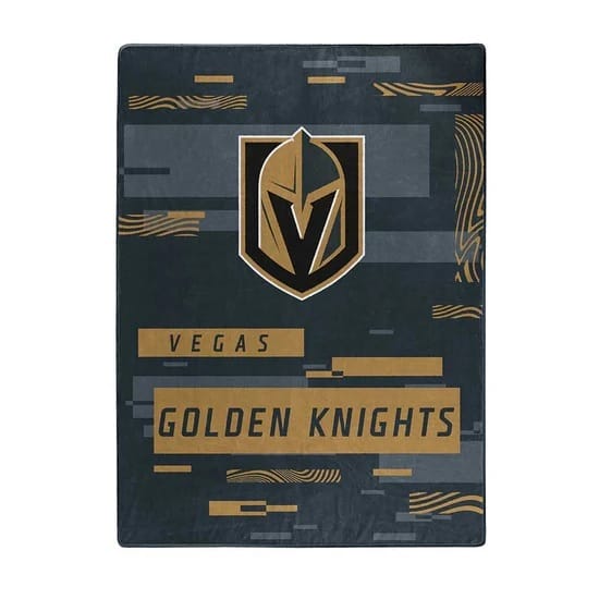 Vegas Golden Knights Blanket 60×80 Raschel Digitize Design