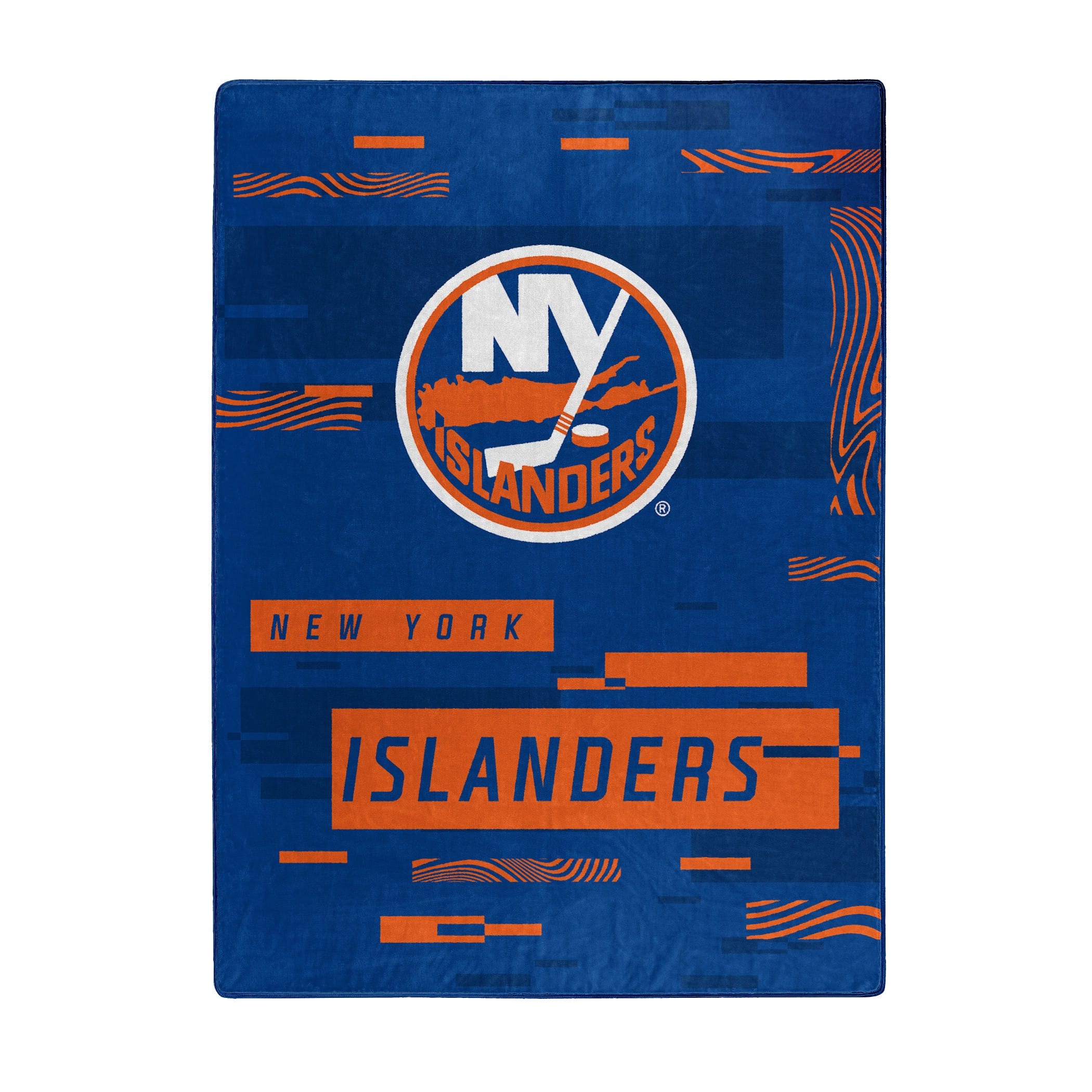 New York Islanders Blanket 60×80 Raschel Digitize Design