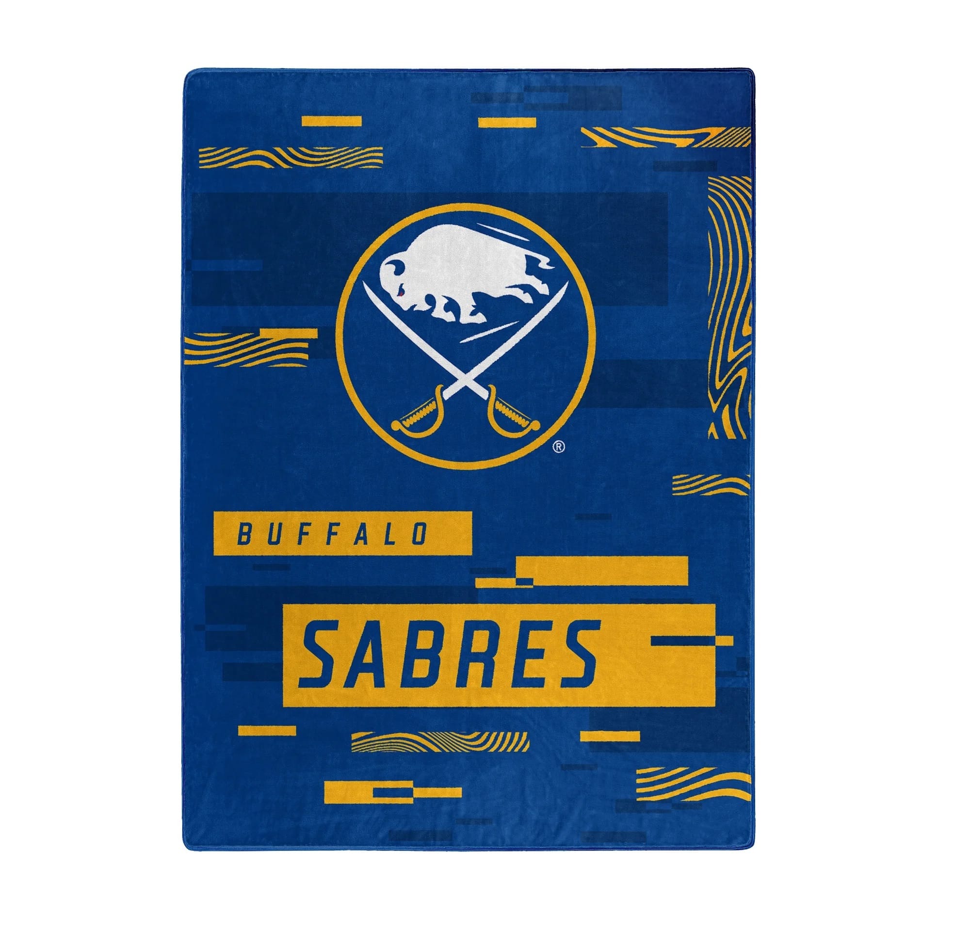 Buffalo Sabres Blanket 60×80 Raschel Digitize Design