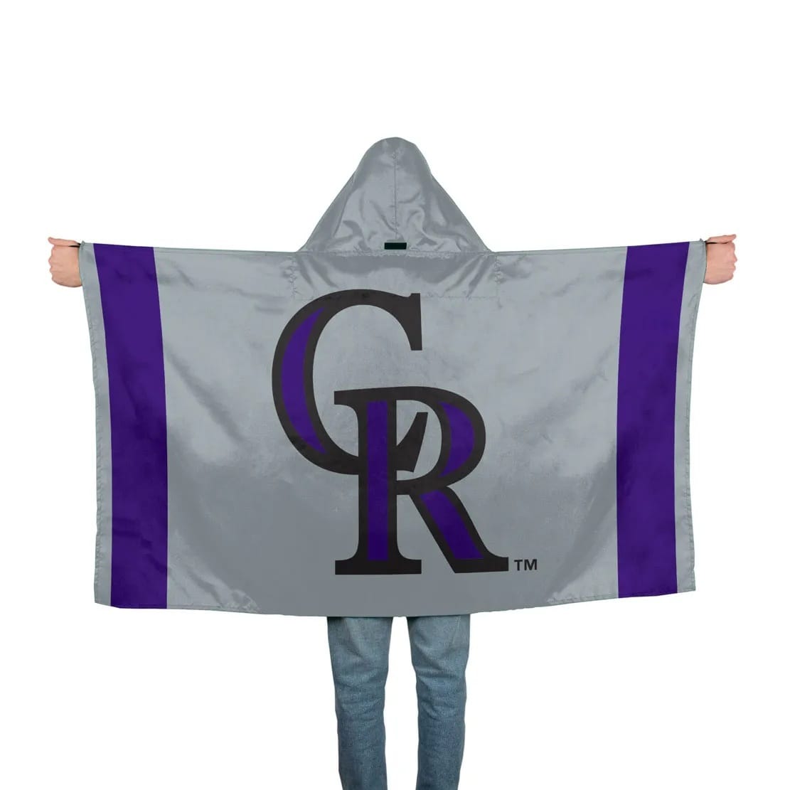 Colorado Rockies Hoodie Flag