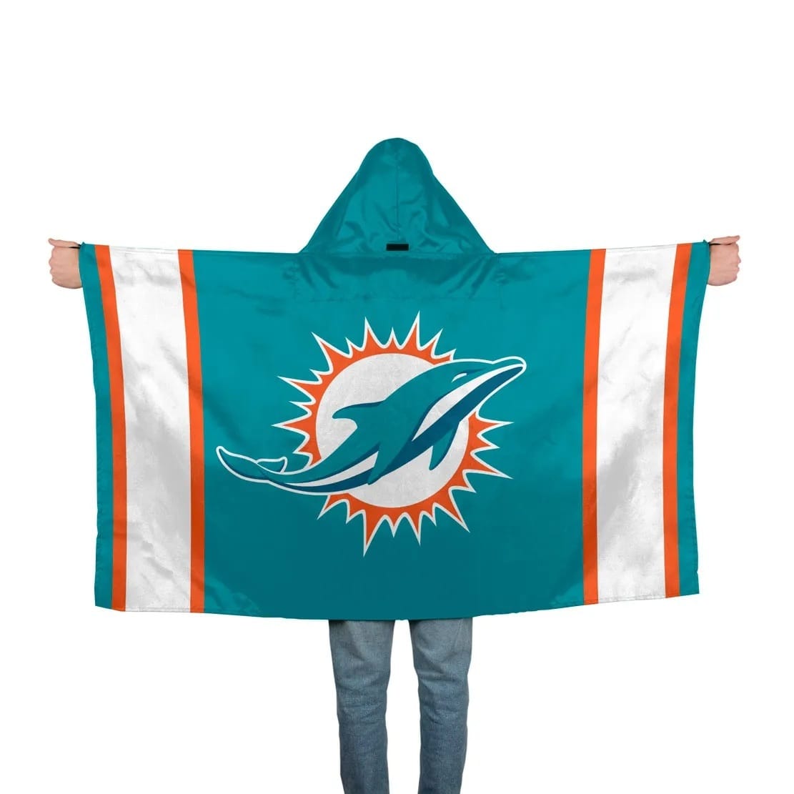 Miami Dolphins Hoodie Flag