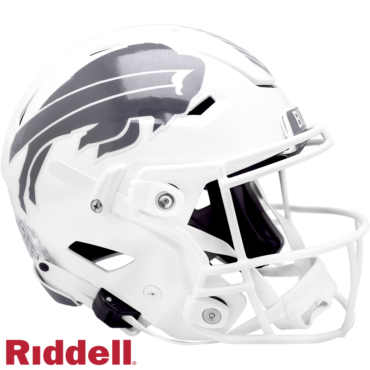 Buffalo Bills Helmet Riddell Authentic Full Size SpeedFlex Style Salute To Service 2024