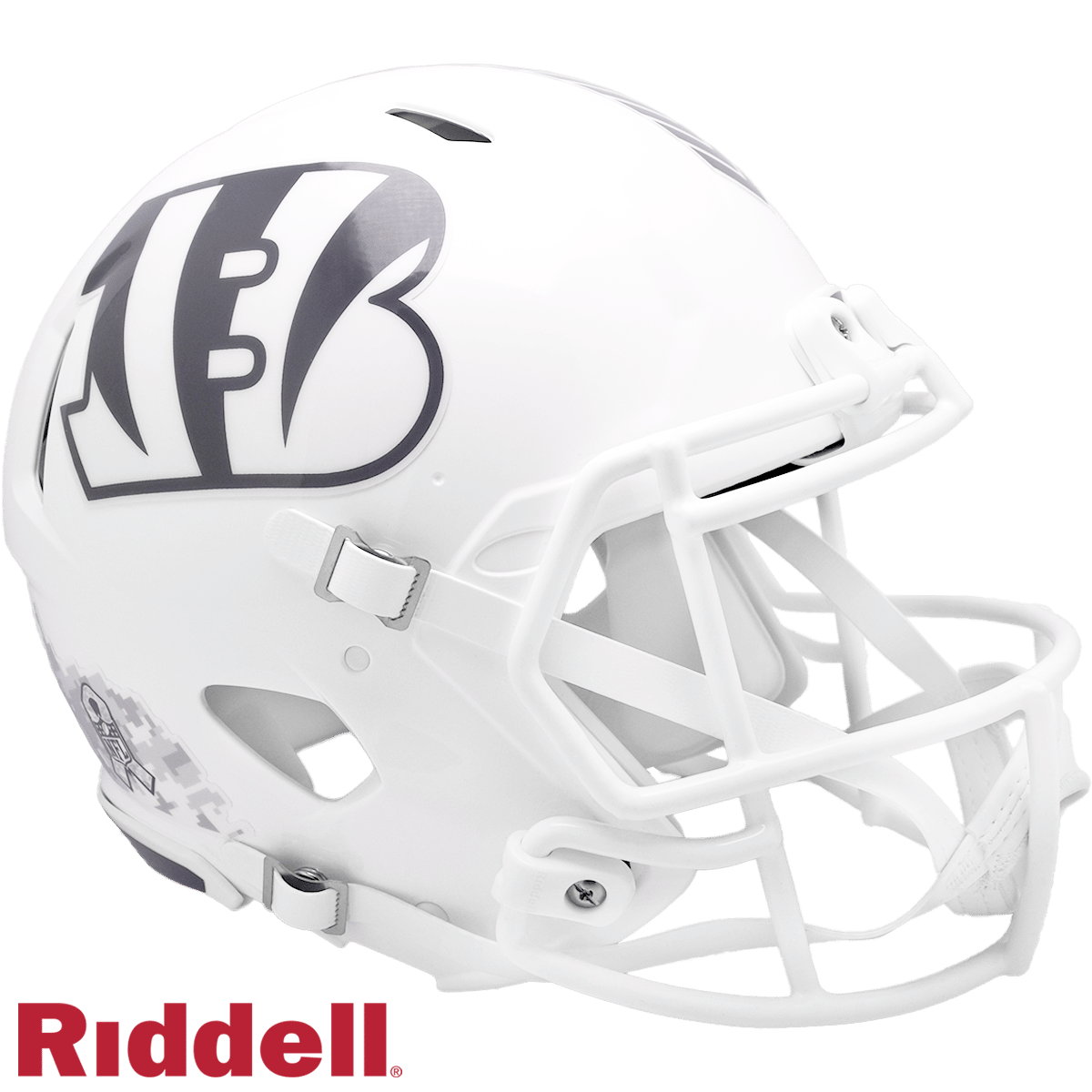 Cincinnati Bengals Helmet Riddell Authentic Full Size Speed Style Salute To Service 2024