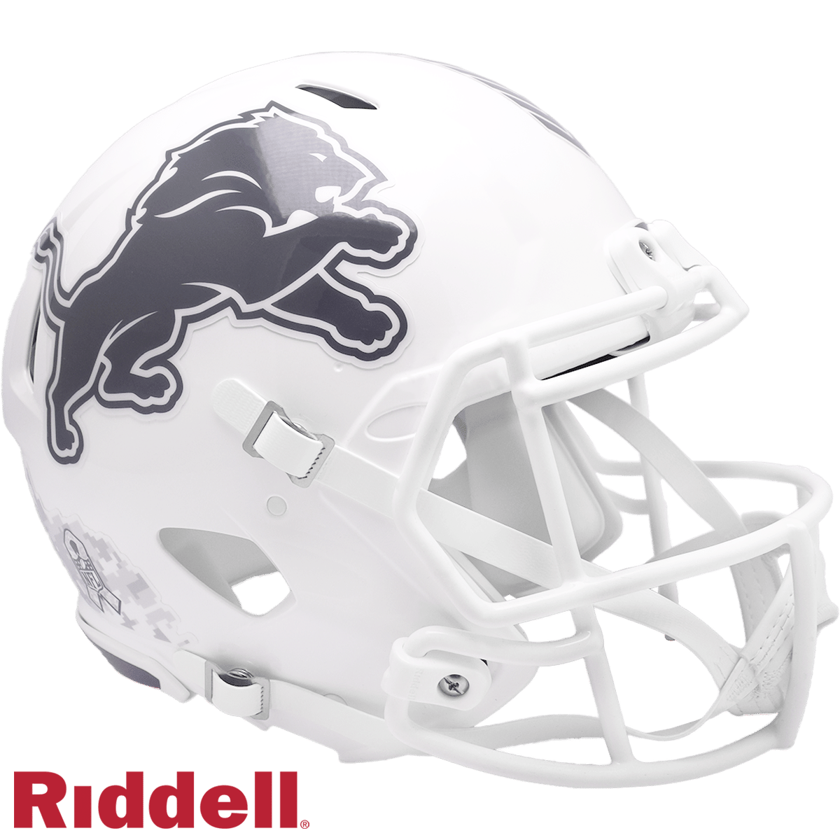 Detroit Lions Helmet Riddell Authentic Full Size Speed Style Salute To Service 2024