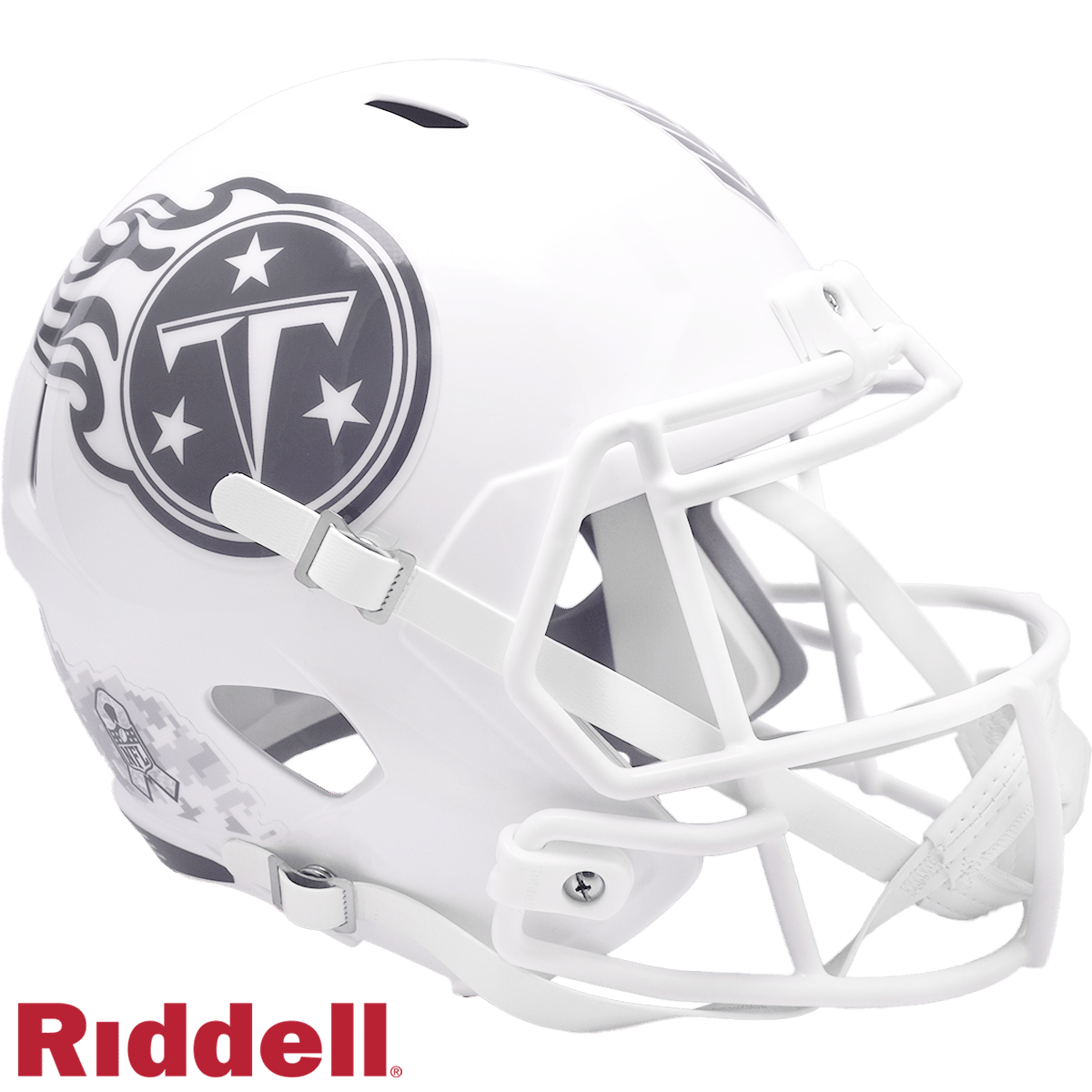 Tennessee Titans Helmet Riddell Replica Full Size Speed Style Salute To Service 2024 Tennessee Titans Helmet Riddell Replica Full Size Speed Style Salute To Service 2024