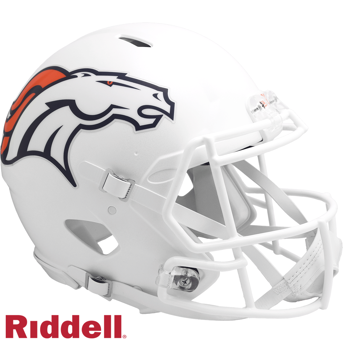 Denver Broncos Helmet Riddell Authentic Full Size Speed Style On-Field Alternate 2024