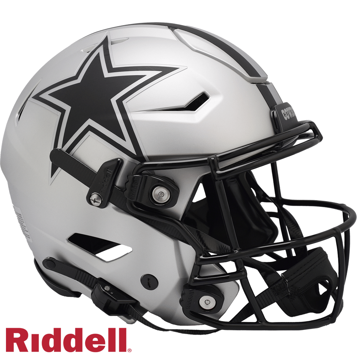 Dallas Cowboys Helmet Riddell Authentic Full Size SpeedFlex Style Rave Alternate