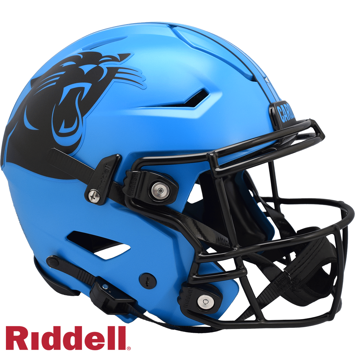 Carolina Panthers Helmet Riddell Authentic Full Size SpeedFlex Style Rave Alternate