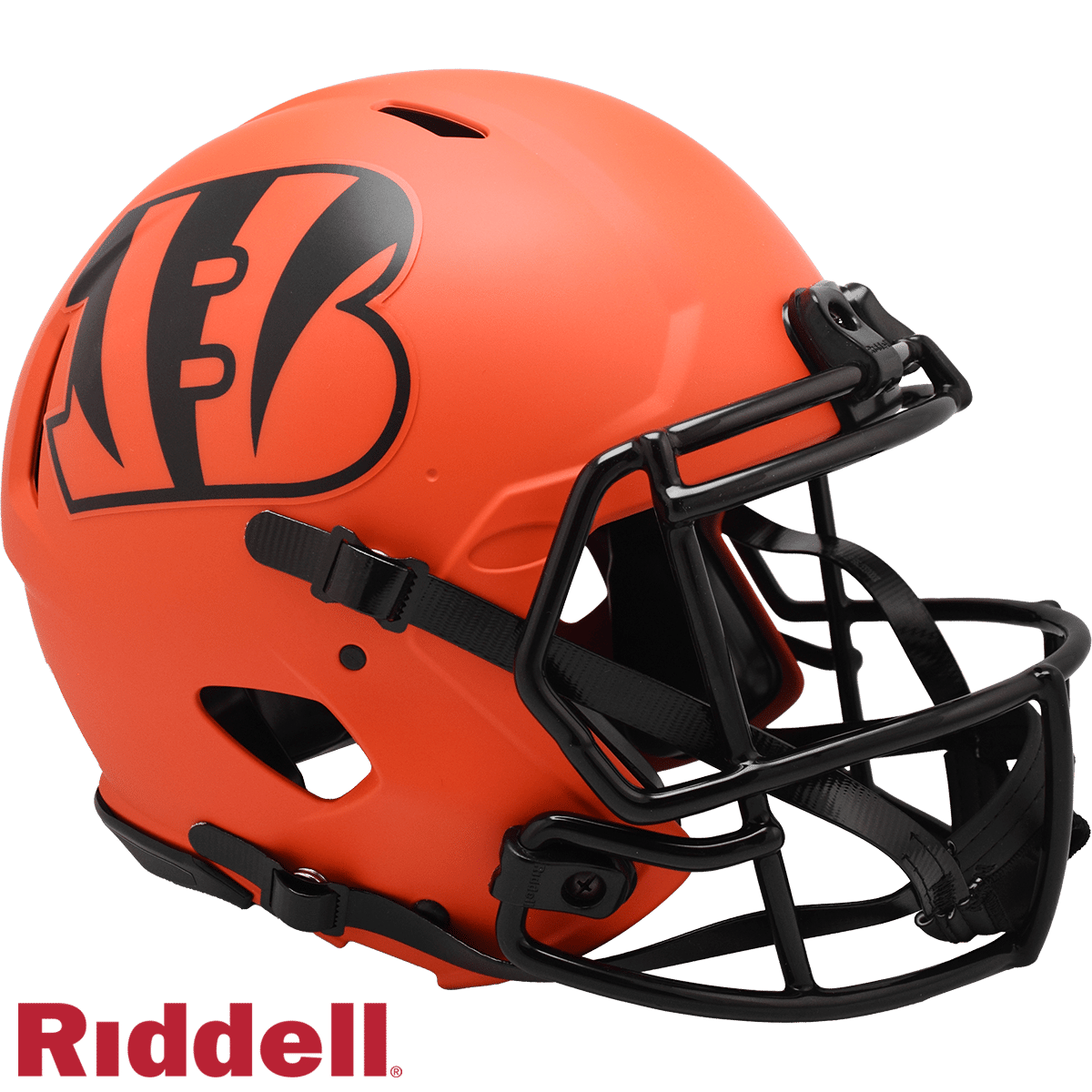 Cincinnati Bengals Helmet Riddell Authentic Full Size Speed Style Rave Alternate