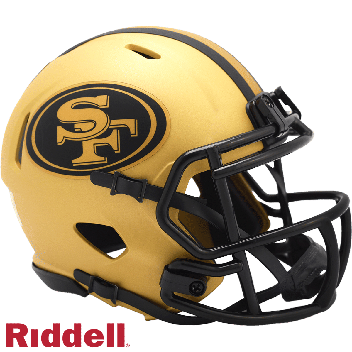 San Francisco 49ers Helmet Riddell Replica Mini Speed Style Rave Alternate