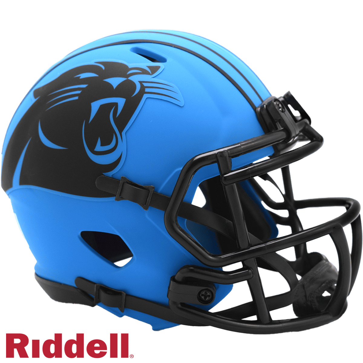 Carolina Panthers Helmet Riddell Replica Mini Speed Style Rave Alternate