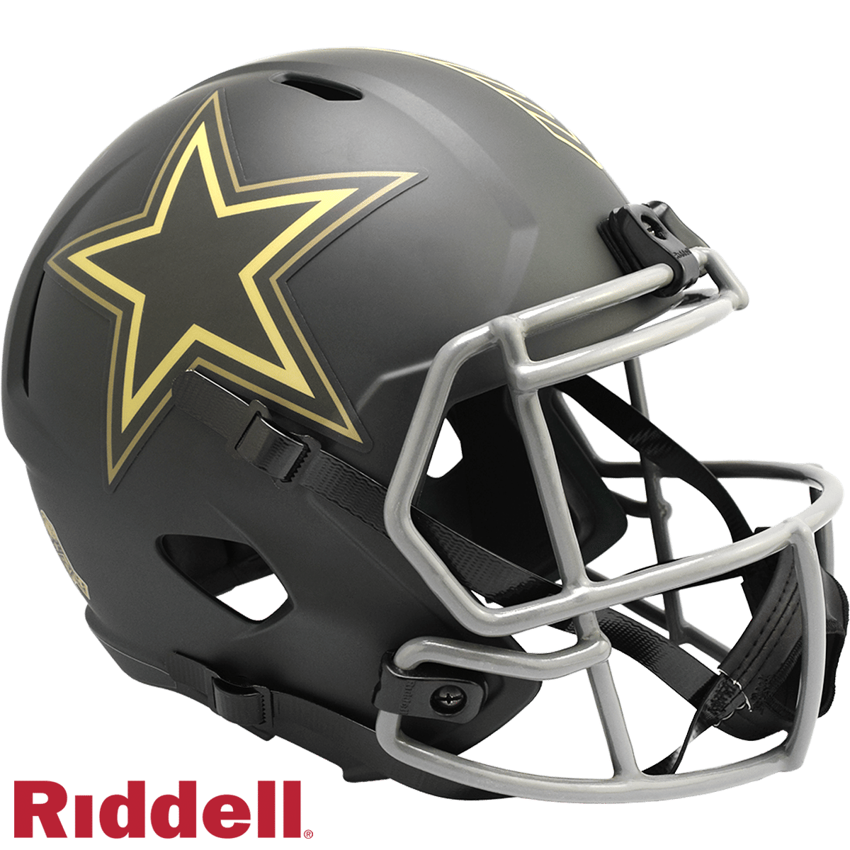 Dallas Cowboys Helmet Riddell Replica Full Size Speed Style Salute To Service 2025
