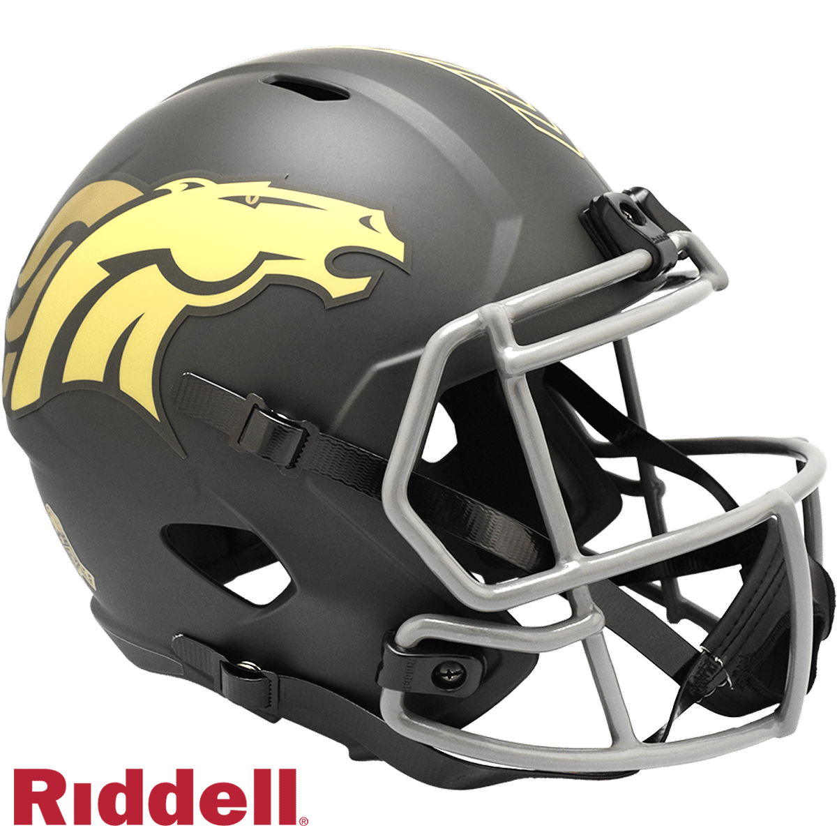 Denver Broncos Helmet Riddell Replica Full Size Speed Style Salute To Service 2025