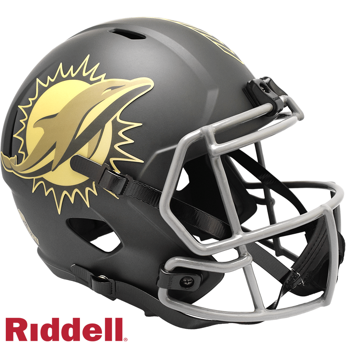 Miami Dolphins Helmet Riddell Replica Full Size Speed Style Salute To Service 2025