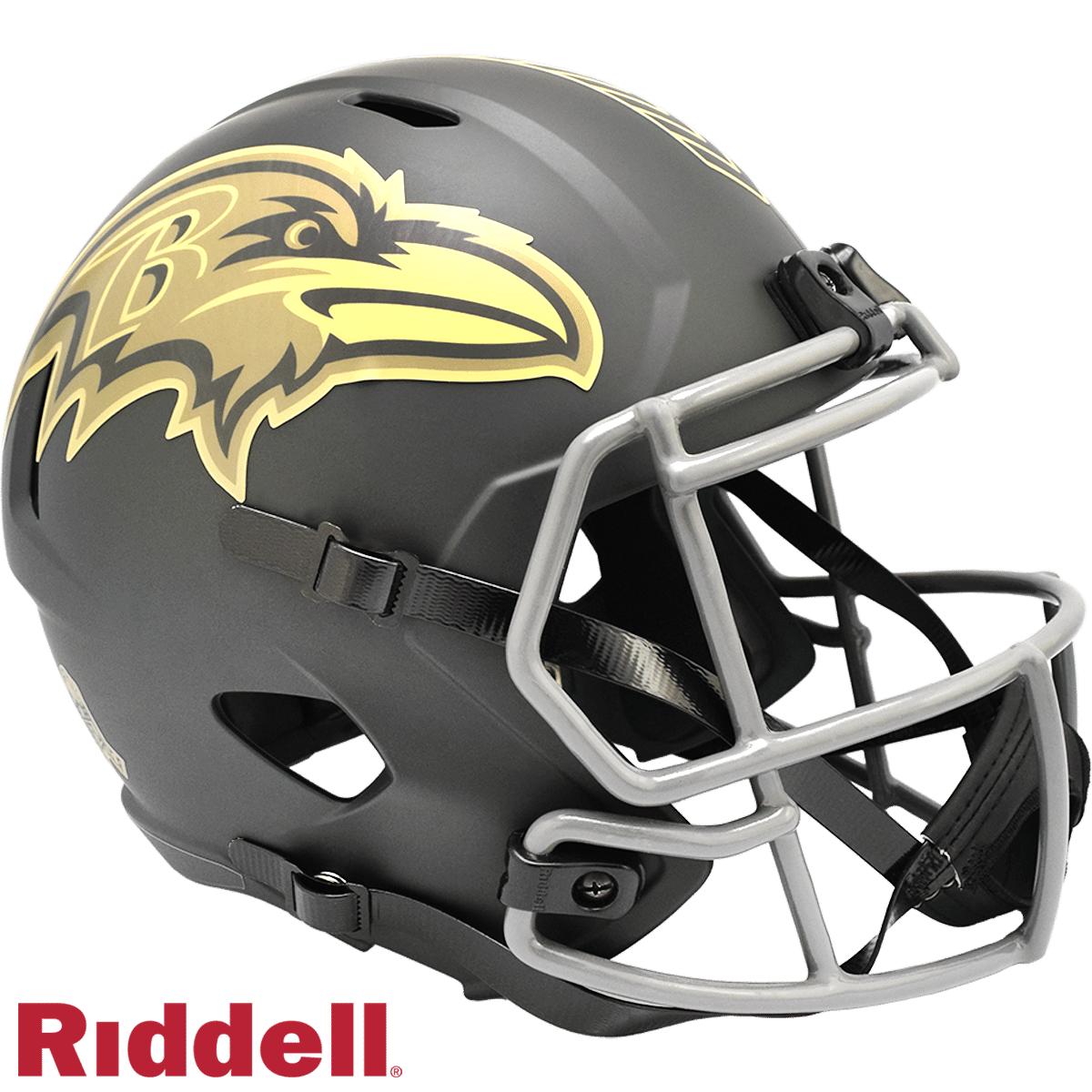 Baltimore Ravens Helmet Riddell Replica Full Size Speed Style Salute To Service 2025