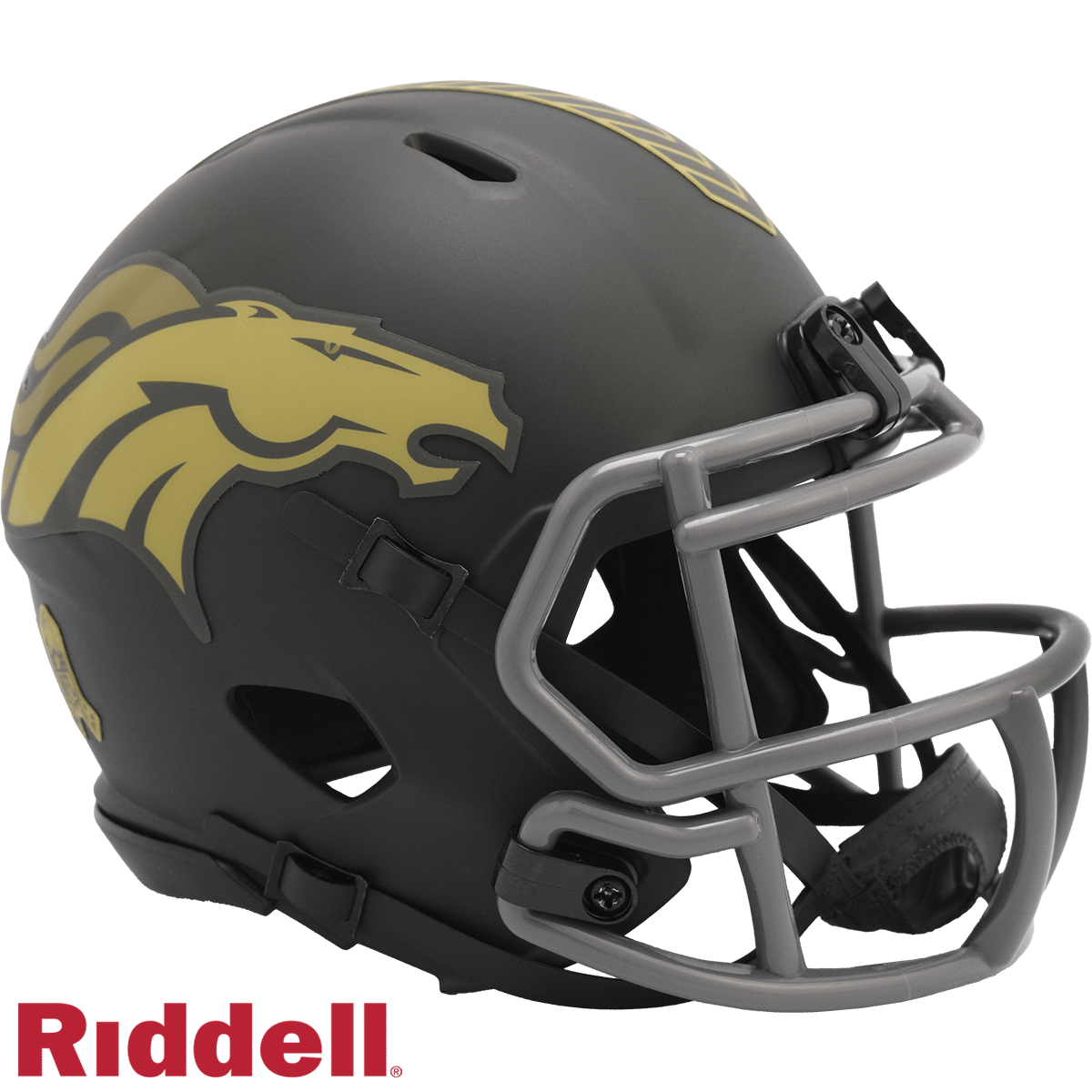 Denver Broncos Helmet Riddell Replica Mini Speed Style Salute To Service 2025